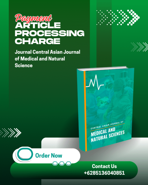 Payment APC Journal Central Asian Journal of Medical and Natural Science